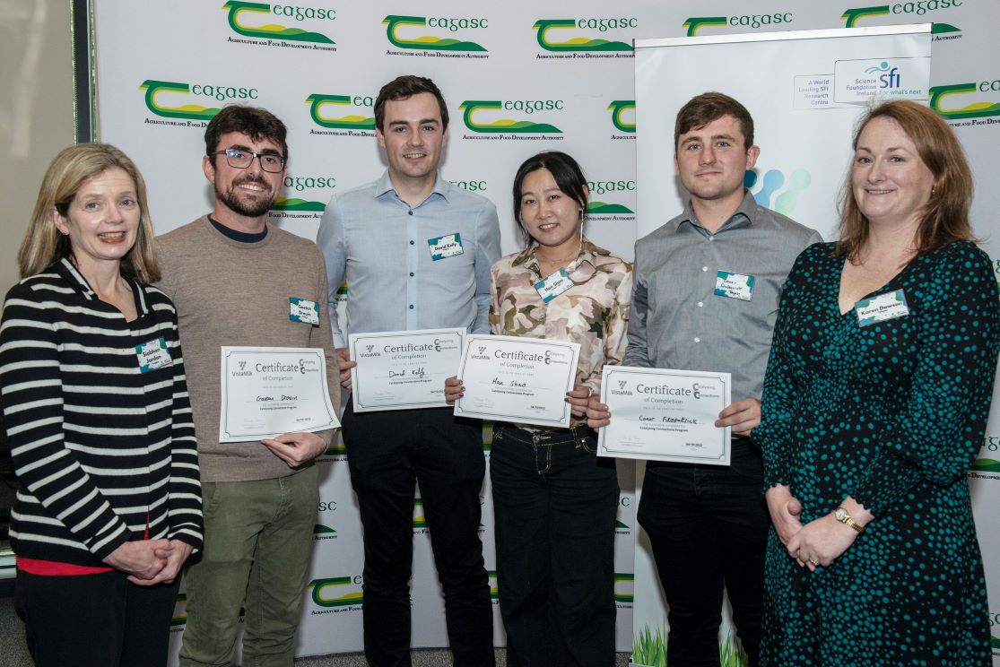 Novel concept for milk and dairy processing wins at Teagasc-VistaMilk Catalysing Connections inaugural event