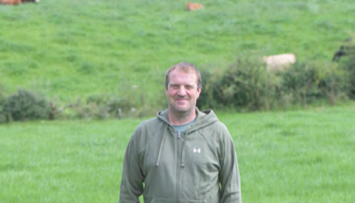 Wesley Browne pictured on his farm