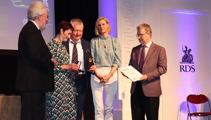 Cathal and Rita Rudden – winners of the 2022 RDS Teagasc Farm Forestry Award