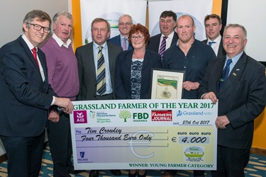 Tim Crowley, Clancoolbeg, Bandon, Co. Cork  - Young Grassland Farmer of the Year