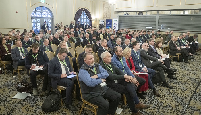 Delegates at the launch of the consultation on the 10-point plan for Dairy Calf to Beef Systems