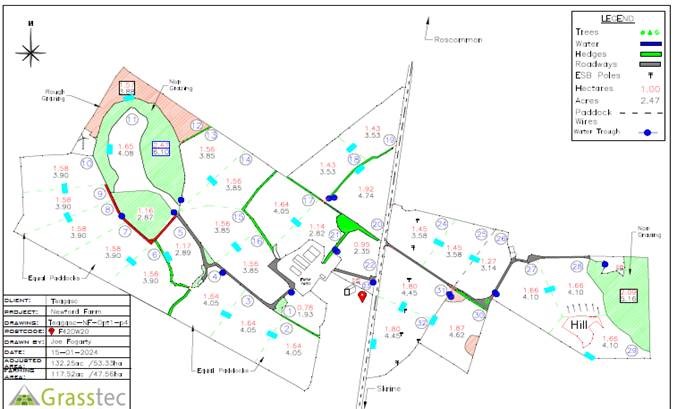 newford roscommon farm map