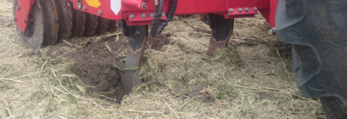 Plough alleviating compaction issues