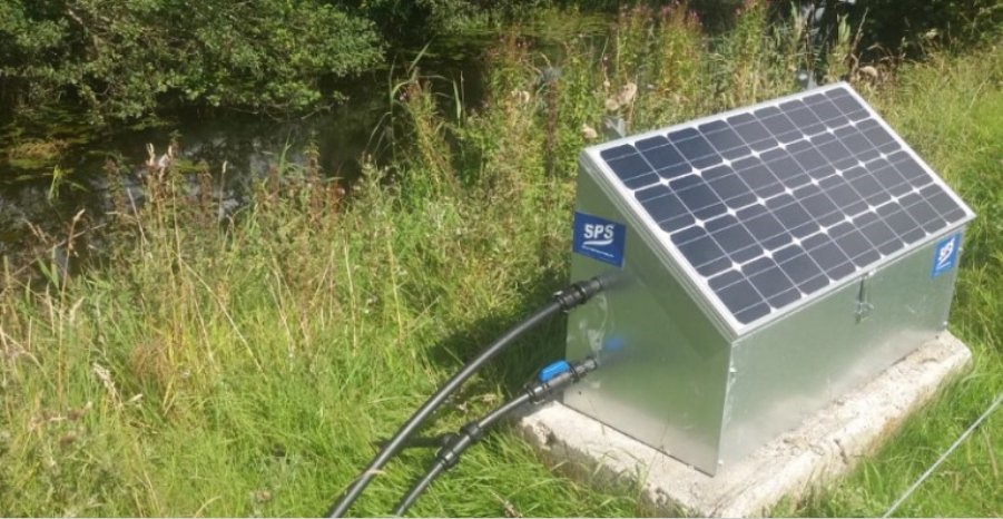 Solar powered water pumps and nose pumps available under TAMS