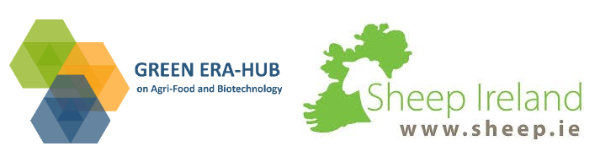 sustain sheep - logos - Green ERA-HUB and Sheep Ireland