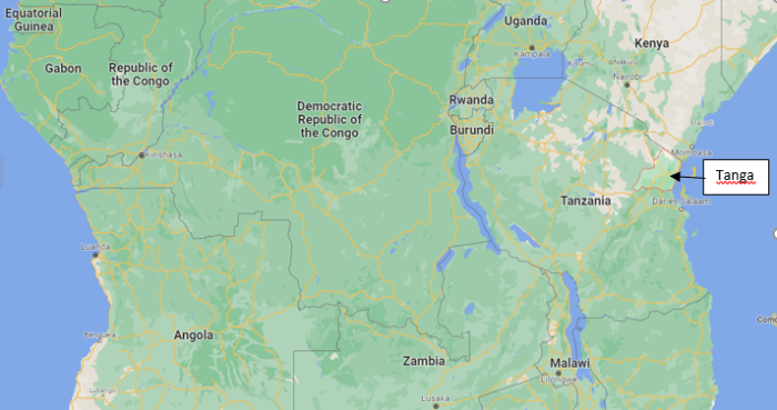 the Tanga region in North East Tanzania