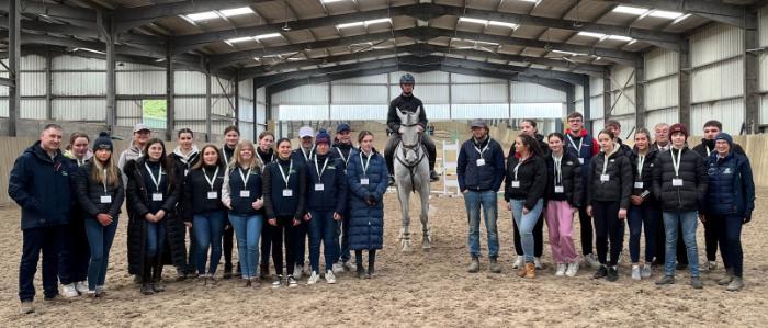 young breeders and horse