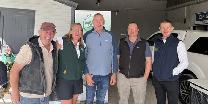 Farmers in attendance at Maam Cross at the Western Organic Producer Organisation Sale