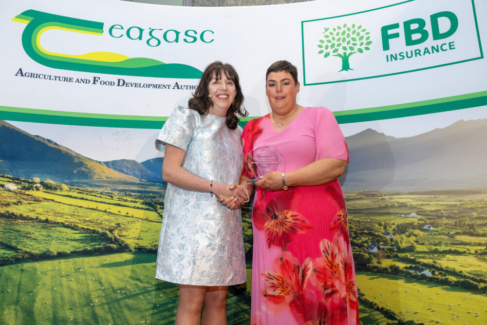 Bernadette Donohoe is pictured with Dr Anne Marie Butler