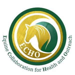 ECHO Logo Text Equine Collaboration for Health and Outreach Below