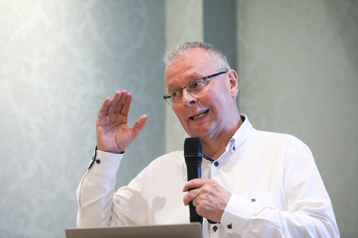 Gerard McCutcheon pictured at the Teagasc Pig Farmers' Conference 2026