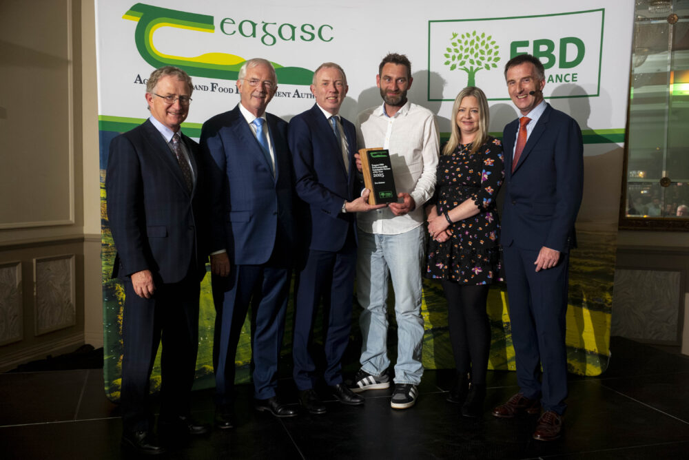 Don Somers wins the Teagasc/ FBD Environmental Sustainability Award 2025