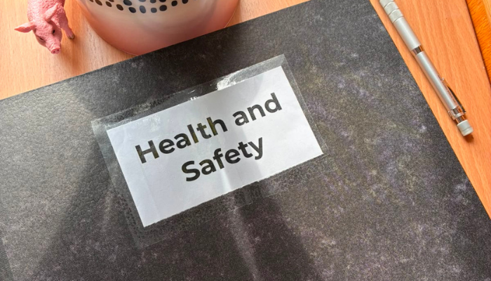 Review your health and safety folder