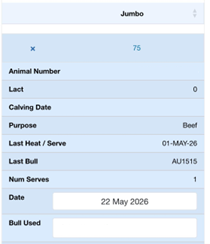 A screen grab from the ICBF app