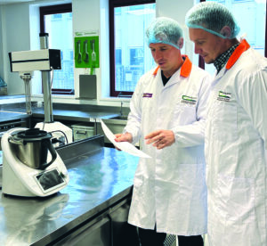 Two researchers.