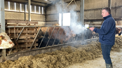 Assessing ventilation in sheds