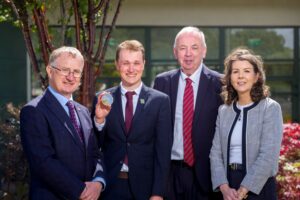 Jack Perry receives the 2026 Walsh Scholars Gold Medal