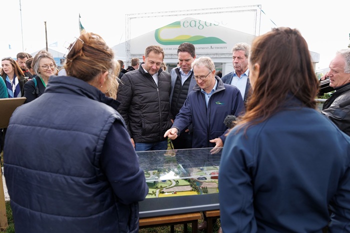 EU Commissioner visits Teagasc at the National Ploughing Championships