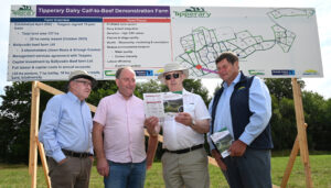 Group Picture at the Dairy Beef Demonstration Farm Open Day