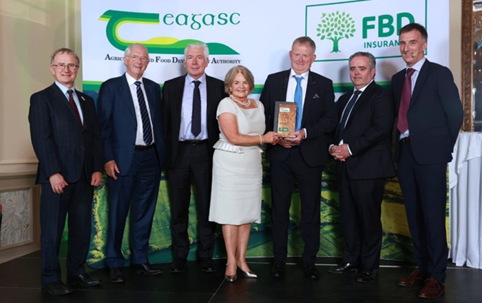 William Dennehy wins the Teagasc / FBD Environmental Sustainability Awards 2026