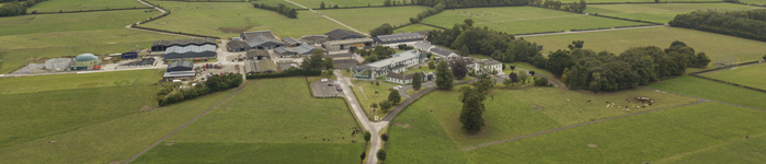 An aerial view of the Teagasc Grange research centre