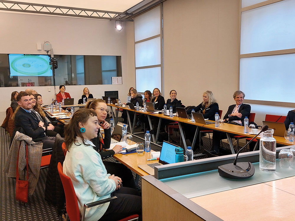 Representatives from the 15 project partners, across 10 EU countries at the kick-off meeting