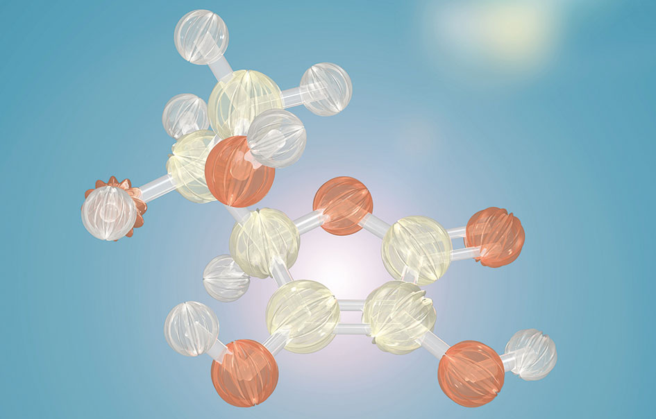 Illustration of molecules