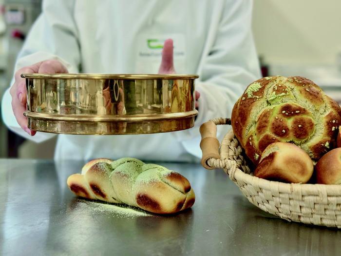 Image of fresh baked bread using Irish-grown peas as a bread ingredient