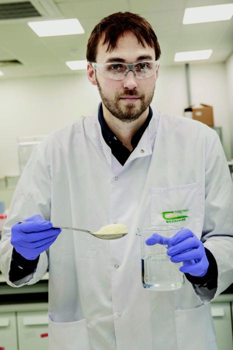 Eoin Murphy in the lab in Moorepark