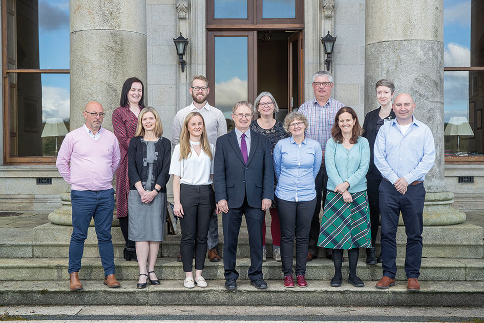 Group photo of recipients of the START fund