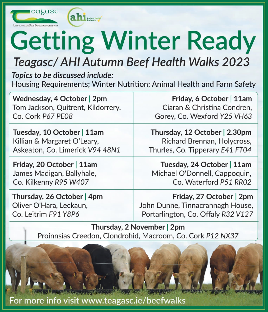 Getting Winter Ready Walks 2023