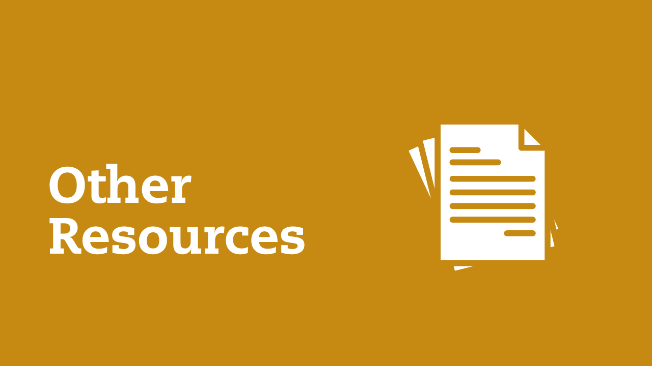 Other Resources