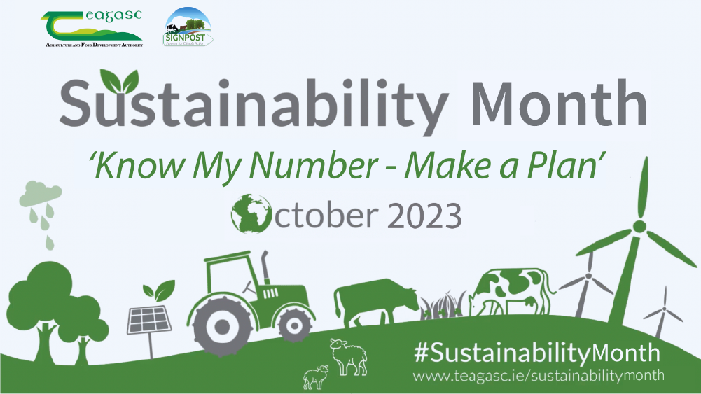 Sustainability Month will cover the whole month of October