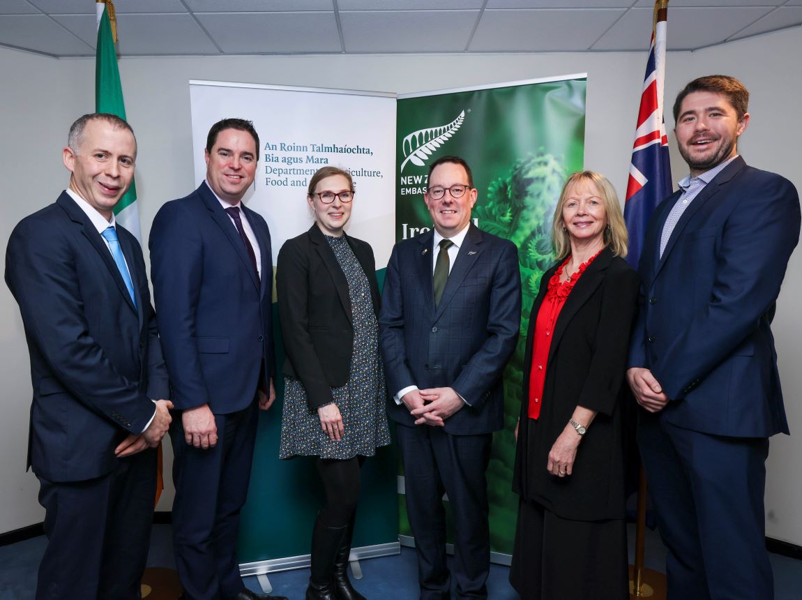 Ministers McConalogue and Heydon announce over €3.6 million for climate-related research in a joint collaboration with New Zealand.