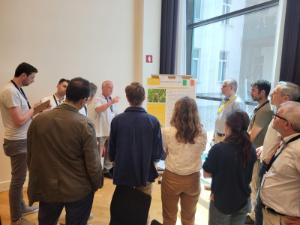 Colm FLynn poster presentation at EU CAP Network workshop
