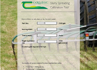 Teagasc Online Slurry Spreader Calibration Calculator