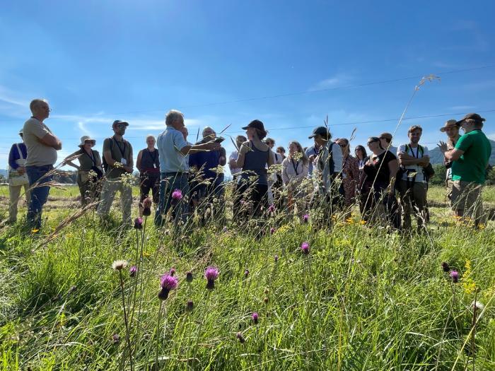 EU CAP Network workshop field trip to Natura 2000 site