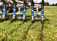 Using slurry to grow grass in 2023