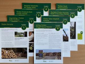 New factsheets to help navigate the timber harvesting and marketing process
