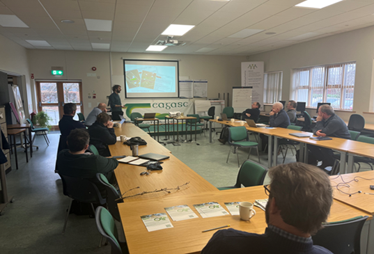 Ray O Foghli presents on the Illaun Farm Forest Alliance EIP Operational Group