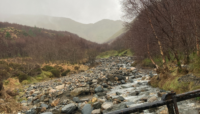 upland river