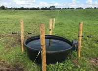 Fence water courses to prevent cattle access
