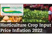 Horticulture Crop Input Price Inflation 2022