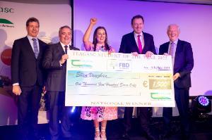 Ellen Vaughan is the Teagasc/FBD Student of the Year for 2022