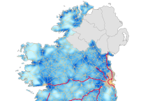 Rural housing density in Ireland – Map of the Month