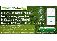 PastureBase Ireland – Increasing your Income and Saving you Time