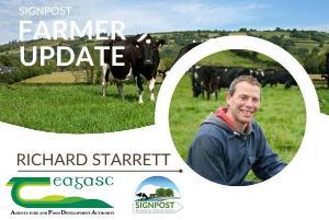 Signpost dairy farmer seeing the benefits of solar installation
