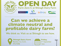 Farm Zero Carbon (FZC) Focus at Shinagh Dairy Farm Open Day