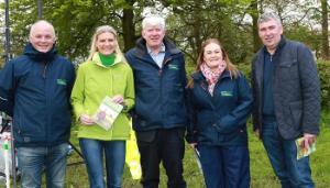 Minister Hackett attends first Growing Organics farm walk of 2024