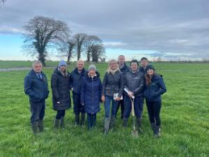 Ministerial visit to Teagasc Signpost Farm marks World Soil Day
